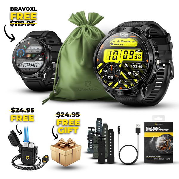 Bravo XL2 Gift Package + FREE Watch
