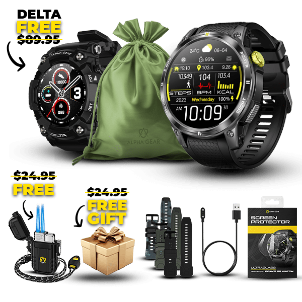 Paquete de regalo definitivo Bravo Series II + reloj GRATIS
