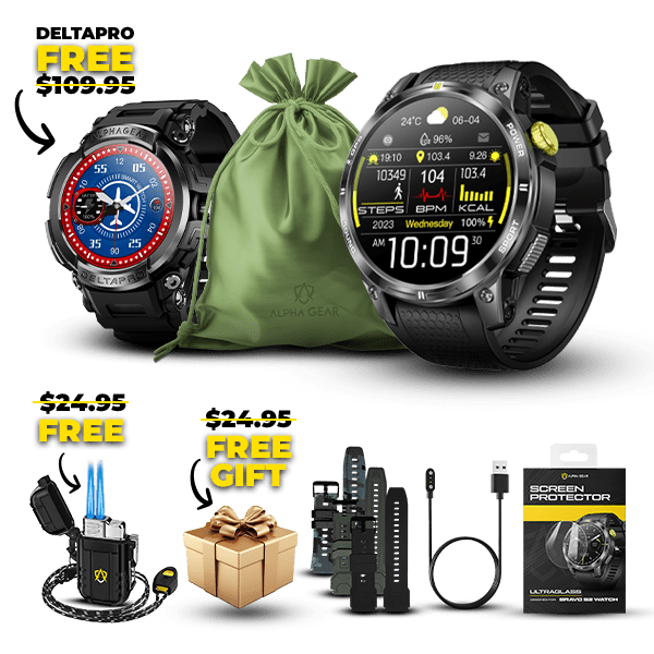 Paquete de regalo definitivo Bravo Series II + reloj GRATIS