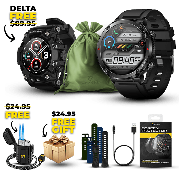 Paquete de regalo Bravo XL + Reloj GRATIS