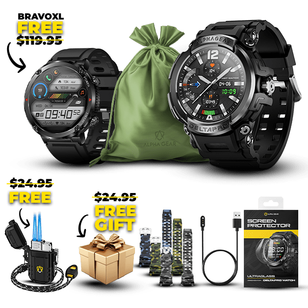 Paquete de regalo Delta PRO + Reloj GRATIS