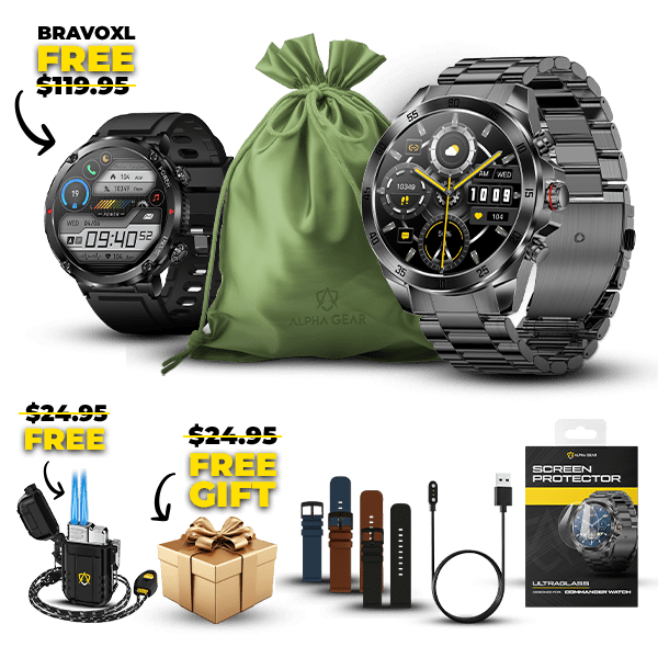 Commander Gift Package + FREE Watch