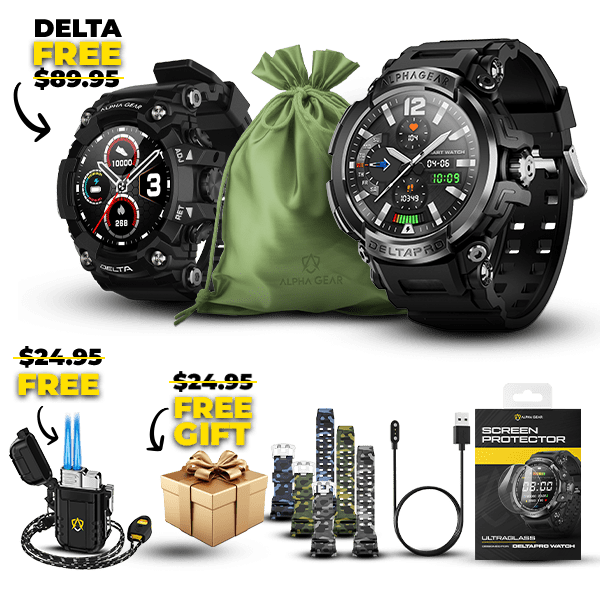 Paquete de regalo Delta PRO + Reloj GRATIS