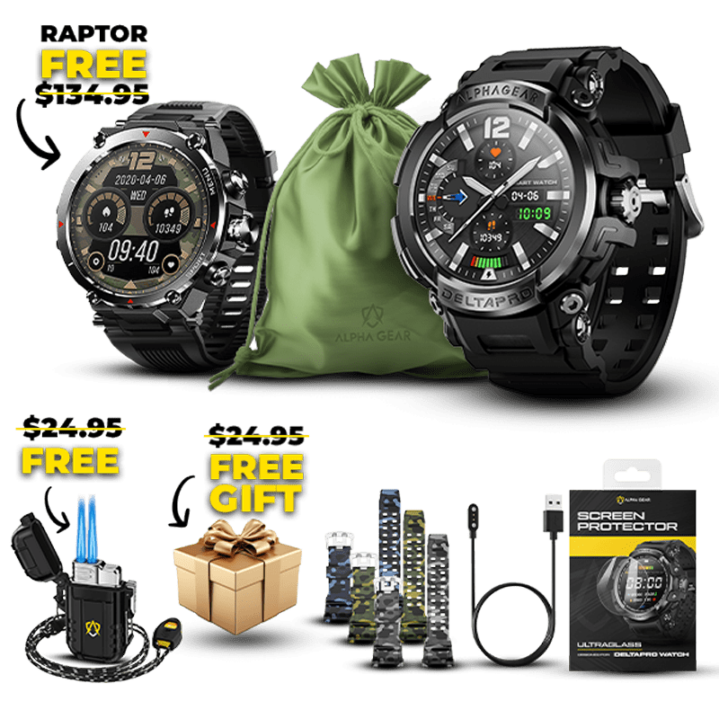 Paquete de regalo Delta PRO + Reloj GRATIS