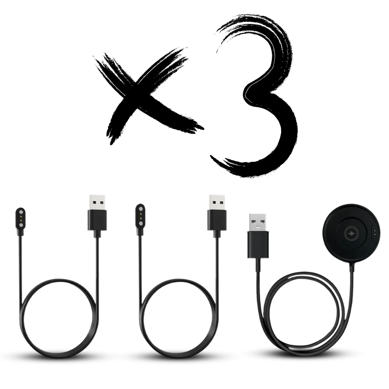 3x USB Cable for Alphagear watches