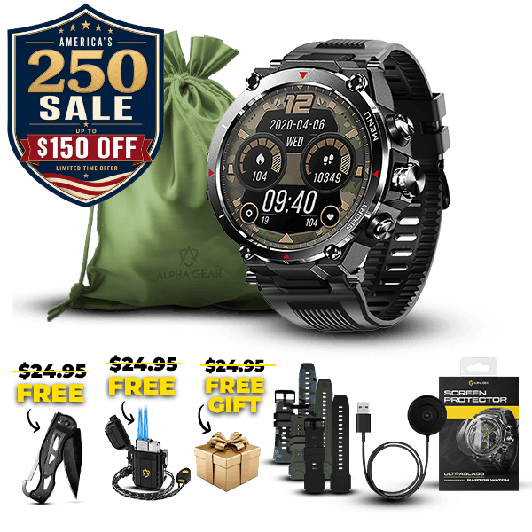 Raptor Smartwatch - Ultimate Package