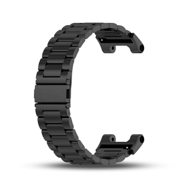 Black Metal Band Exclusively for Raptor PRO Watch (5.7 - 8.2 inch wrist)