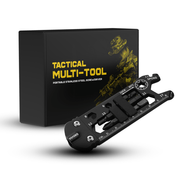 AlphaStrongUS Alpha Multitool 16 in 1 (Stainless Steel) Multitool