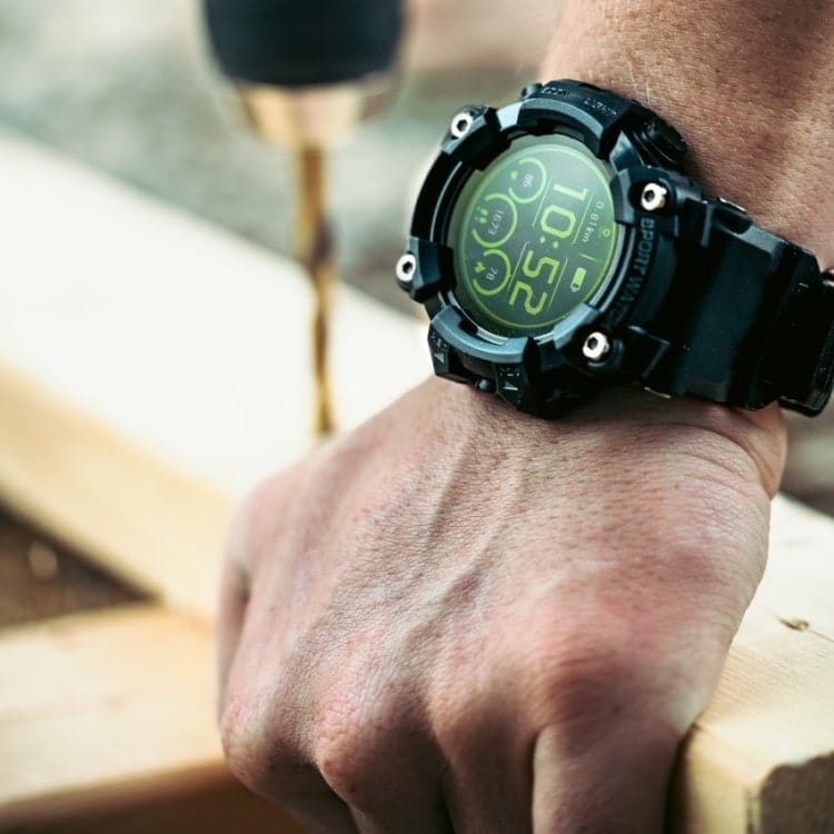 AlphaStrongUS Delta Smart Watch - Navy Blue Limited Edition DELTA BLUE watch