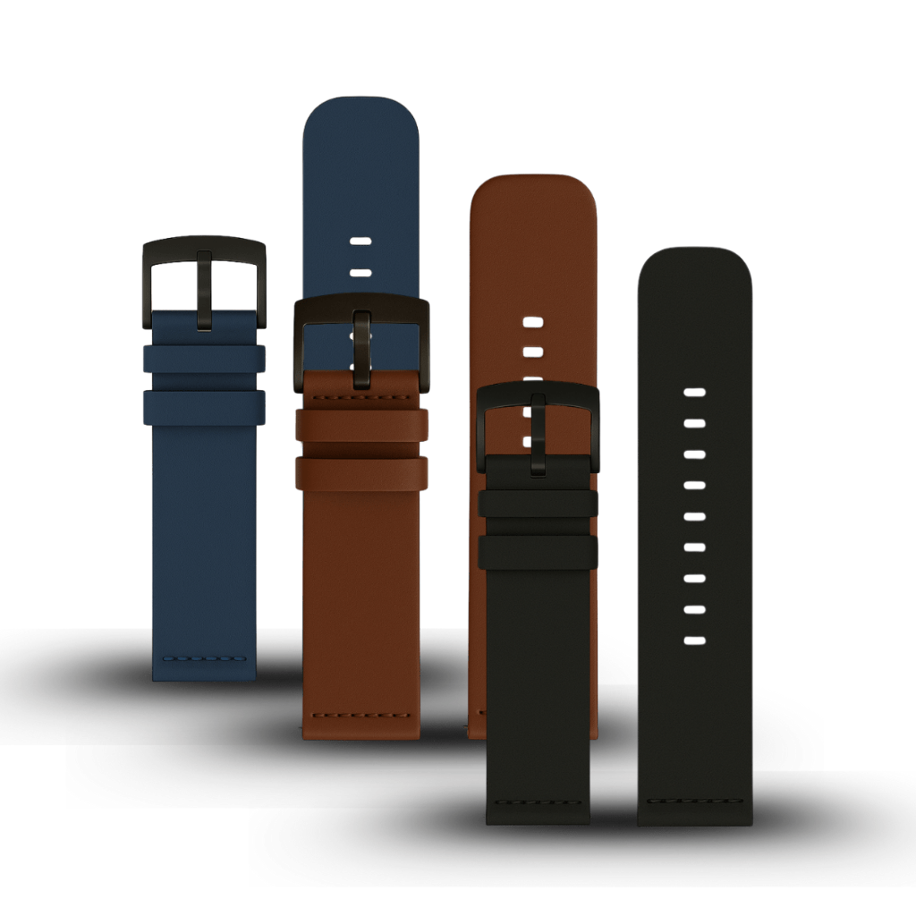 Combo Leather Bands 22mm (Alpha, Commander, Echo, Bravo S2 & XL2, Raptor)