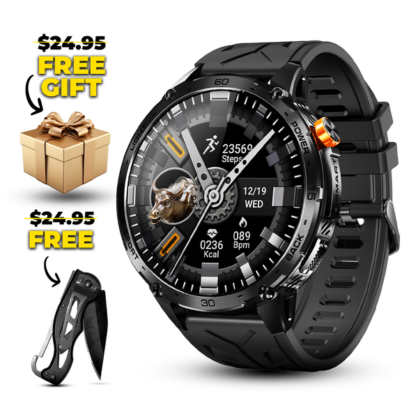 alpha gear 2 ALPHAGEAR Smartwatch for Men, Big Face Tactical Smart Watch, Large AMOLED Display, 720mAh 21-Day Battery, Built-in Flashlight, Bluetooth Calling Zeer goed The AMOLED display is Color:Beige 10€ Fahrrad XXL Gutschein