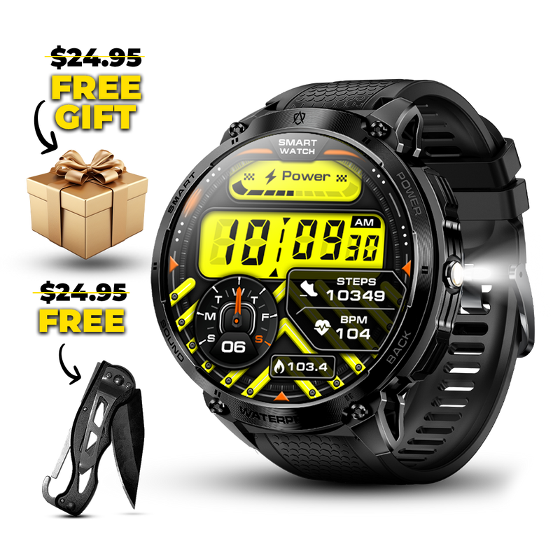 The AlphaGear Bravo XL2 smartwatch