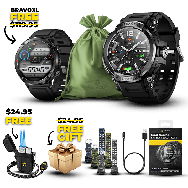 Delta PRO Xmas Gift Package + FREE Watch