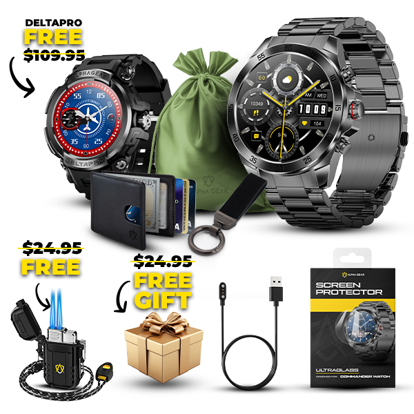 Commander Gift Package + FREE Watch