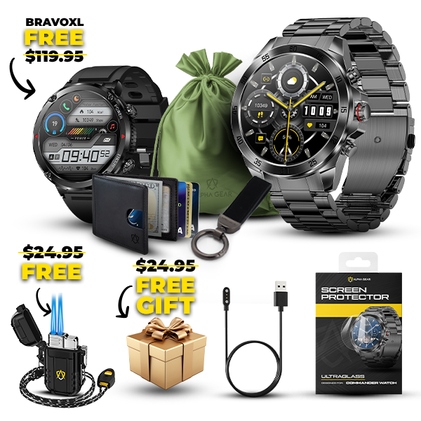 Commander Gift Package + FREE Watch