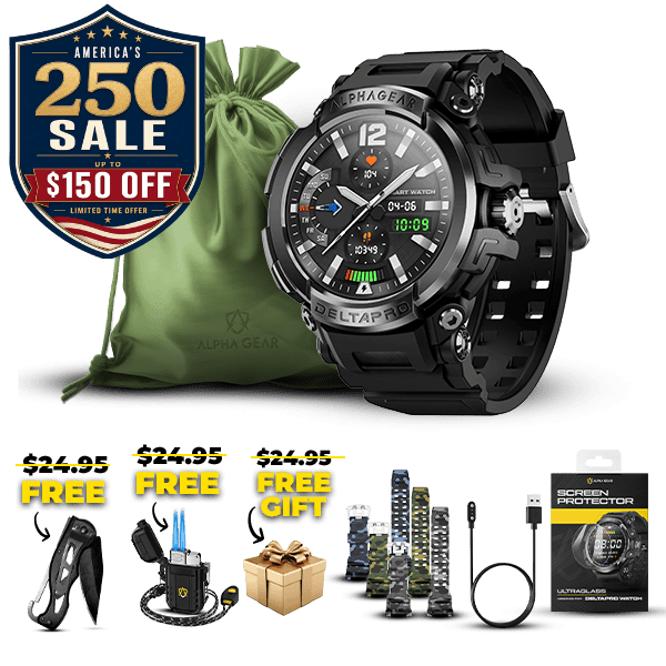 Delta Pro Smartwatch - Ultimate Package