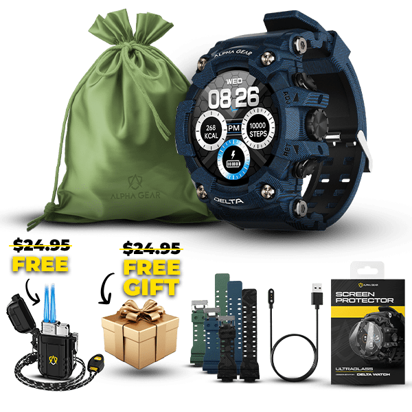 Delta Smart Watch - Navy Blue Limited Edition