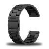 Black Metal Band for 22 mm Watches (Alpha, Commander, Raptor, BravoS2 & XL2)