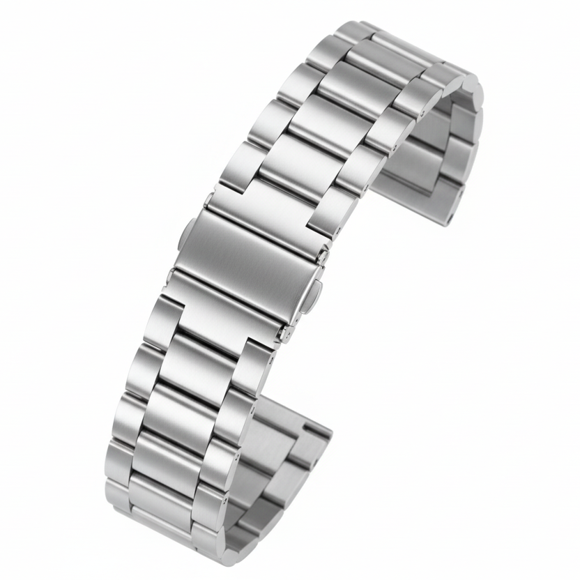 Correa de metal negra exclusiva para reloj Raptor PRO (muñeca de 5,7 a 8,2 pulgadas)