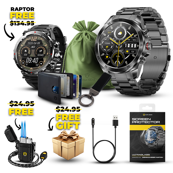 Commander Gift Package + FREE Watch