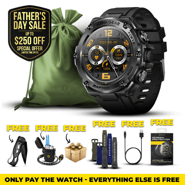 alpha gears Raptor PRO Smartwatch