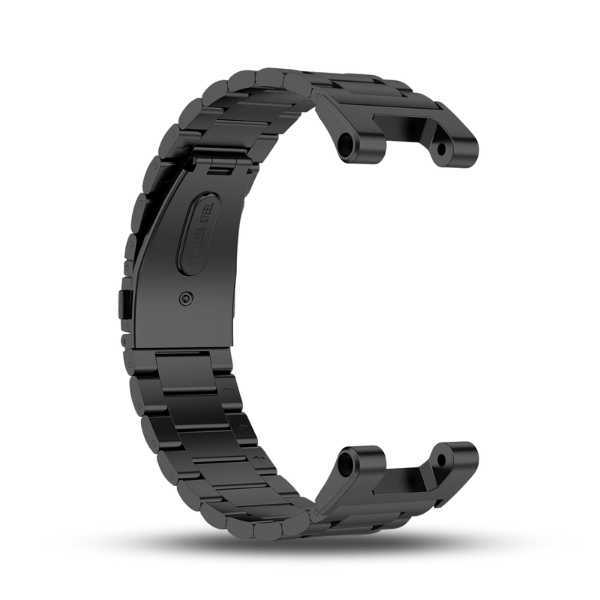 Black Metal Band Exclusively for Raptor PRO Watch (5.7 - 8.2 inch wrist)