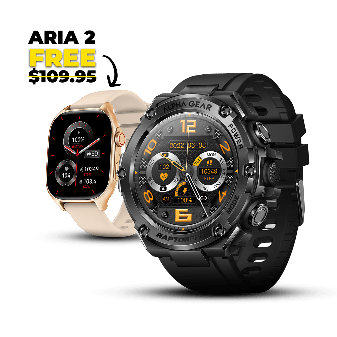 Raptor Pro Watch + FREE Watch for Her