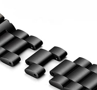 Black Metal Band Exclusively for Raptor PRO Watch (5.7 - 8.2 inch wrist)