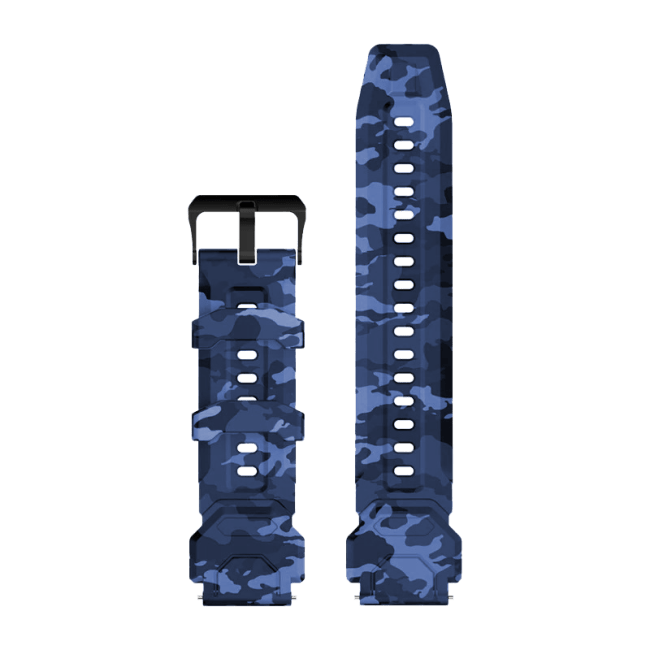 Blue Camo Band for Bravo Watch