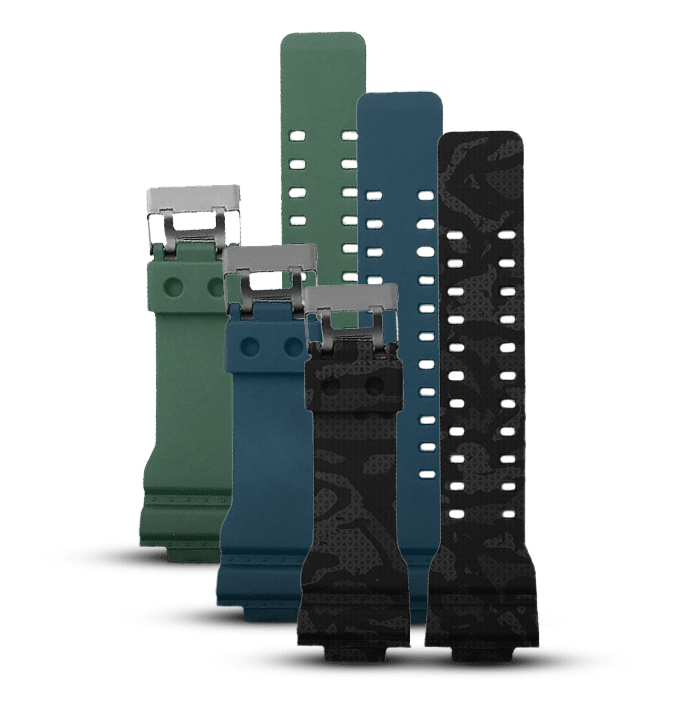 AlphaStrongUS Combo Bands for Delta Watch (3 colors) b3D